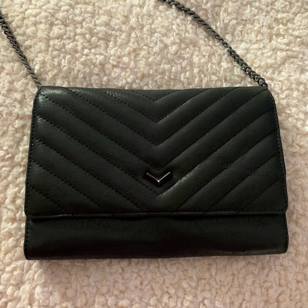 Botkier Soho Quilted Crossbody/Chain Wallet